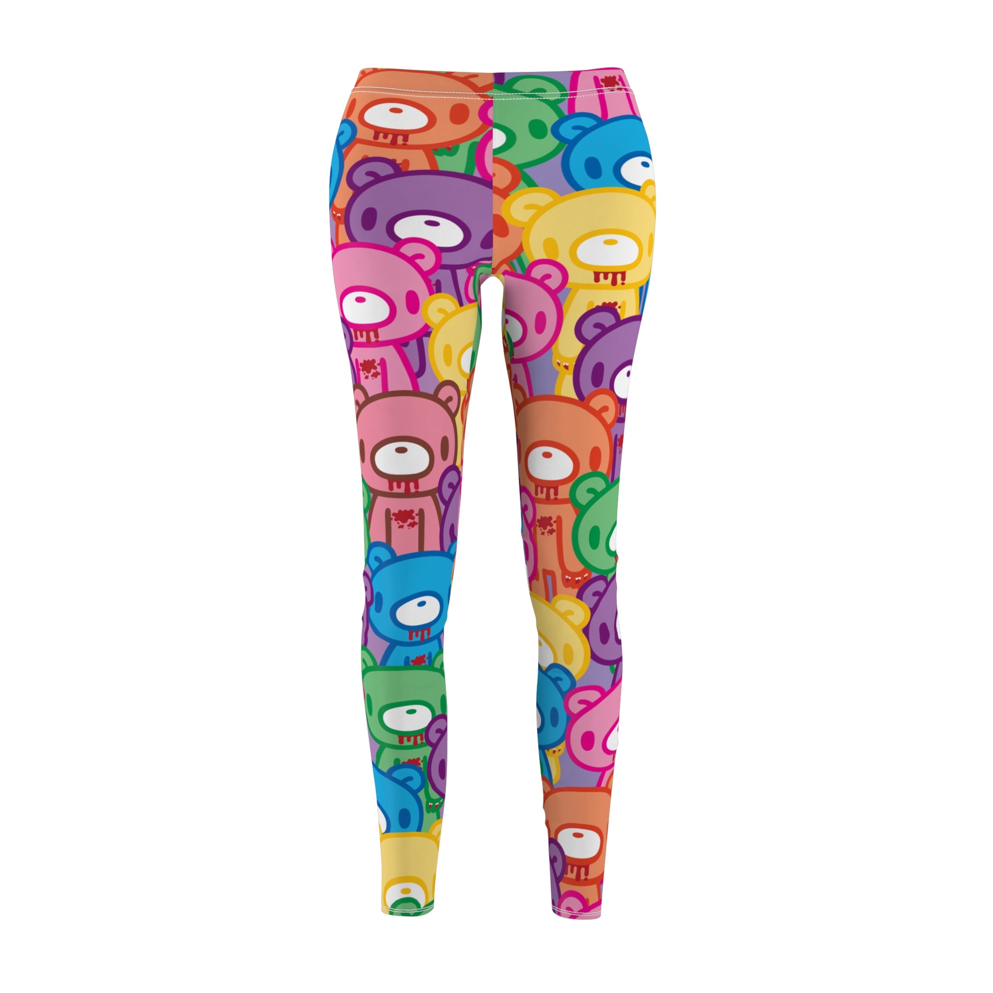 Gloomy Bear "Rainbow Dreams" Women's Cut & Sew Casual Leggings